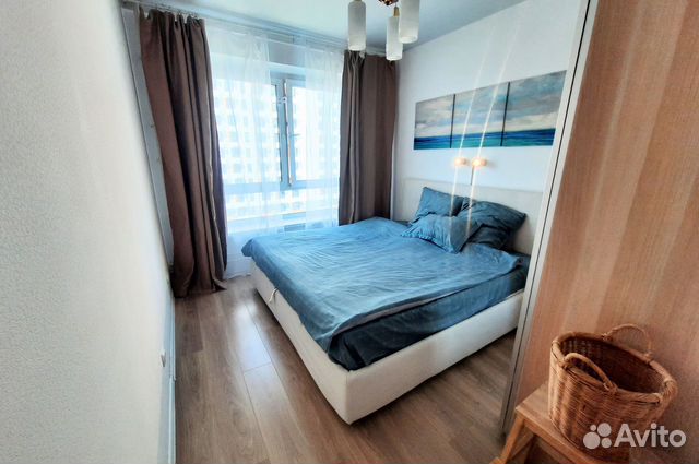 

1-к. квартира, 35,5 м², 2 кровати
