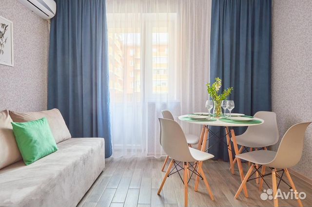 

Квартира-студия, 32 м², 2 кровати