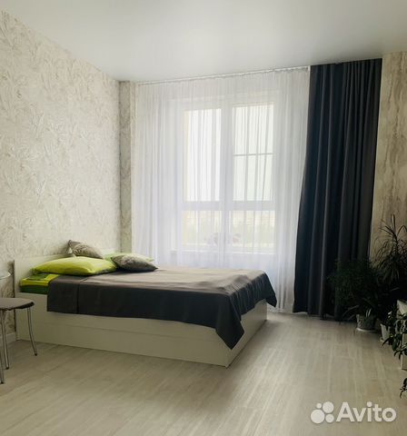 

Квартира-студия, 30 м², 1 кровать