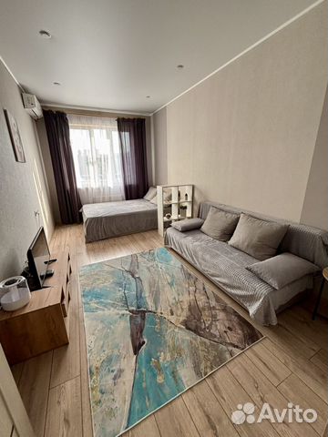 

1-к. квартира, 40 м², 2 кровати