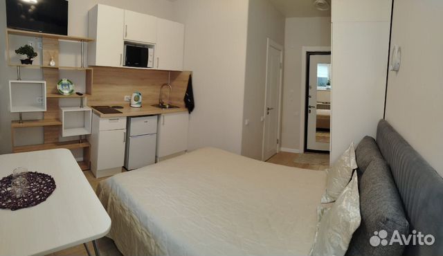 

Квартира-студия, 18 м², 1 кровать