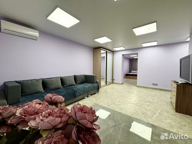 

1-к. квартира, 55 м², 2 кровати