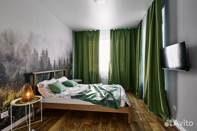 

1-к. квартира, 34 м², 2 кровати