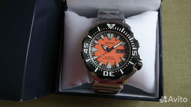 Seiko Orange Monster SRP315