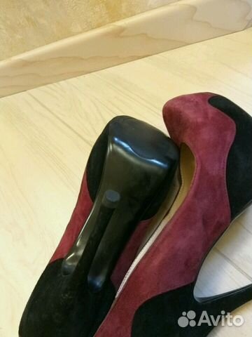 Новые туфли из натуральной замши, Франция 38 р Новые туфли из натуральной замши, Франция 38 р