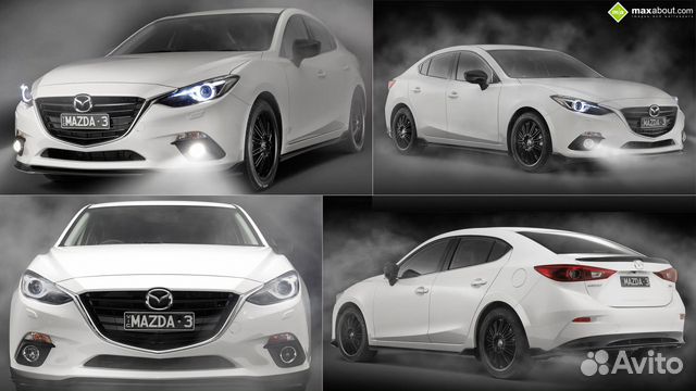 Mazda 3BM передняя четверть распил 2013-2017