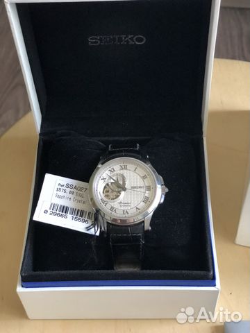 Часы seiko premier automatic механические ssa027