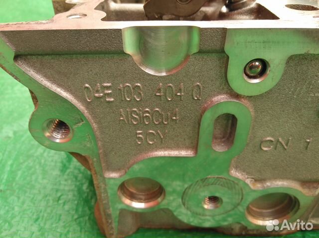 Головка блока цилиндров 04E103065P CWV 1,6 л Шкода