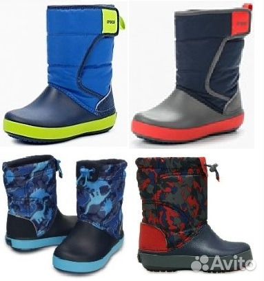 Сапоги Дутики Crocs Crocband и другие все размеры Сапоги Дутики Crocs Crocband и другие все размеры