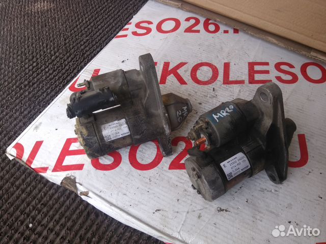 Стартер Nissan, XTrail T31 Qashqai MR20DE