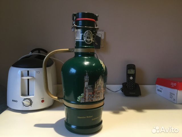 Бутыль керамика с замком Бутыль керамика с замком