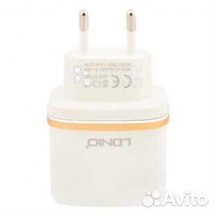 Сетевое зарядное устройство (сзу) ldnio 2 USB выхо