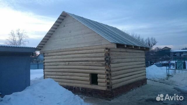 Сруб дома из бревна 6Х6 Сруб дома из бревна 6Х6