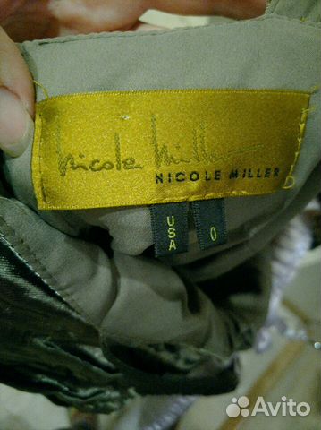 Вечернее мини Платье nicole miller