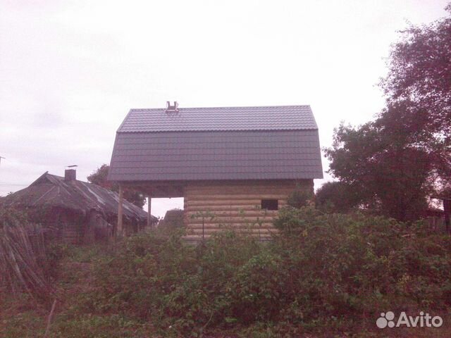 Баня 4х4 + 2 м терраса + мансарда