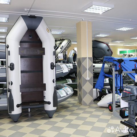 Лодка пвх Аква 2800 ск (слань,киль)