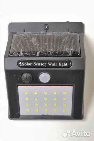 Настенный светильник на солнечной батарее LED-802 Настенный светильник на солнечной батарее LED-802