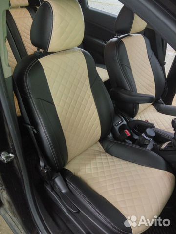 Настоящие чехлы Автопилот (ромб) VW Golf plus Настоящие чехлы Автопилот (ромб) VW Golf plus