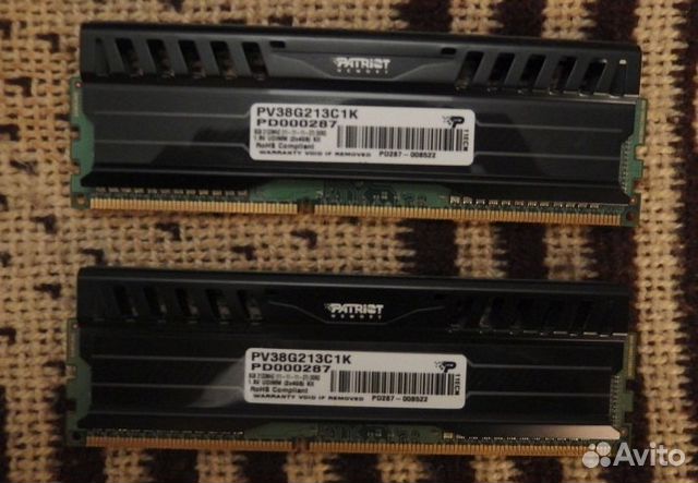 Ddr3 8gb (4gbx2) 2133 Patriot Viper