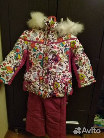 Зимний комплект для девочки