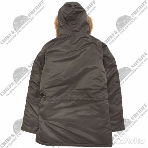 Новая парка Alpha Industries slim Fit N-3B серая Новая парка Alpha Industries slim Fit N-3B серая