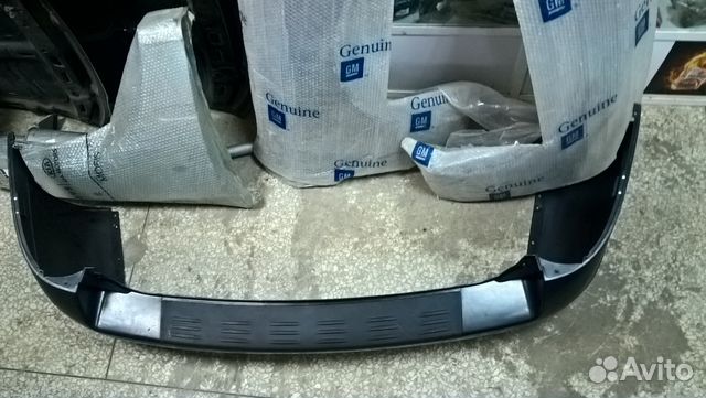 Бампер задний Hyundai Santa Fe Санта Фе классик