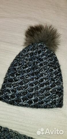 Комплект зимний шапка и снуд. Очень теплый Комплект зимний шапка и снуд. Очень теплый