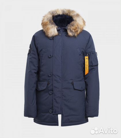 Куртка Аляска Apolloget Oxford Blue/Blue Куртка Аляска Apolloget Oxford Blue/Blue