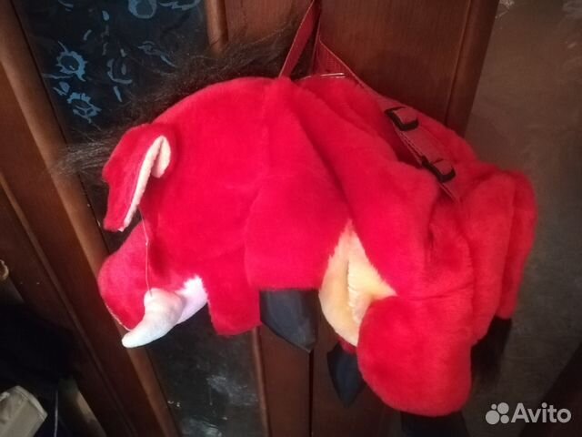 Меховой рюкзак Кабан