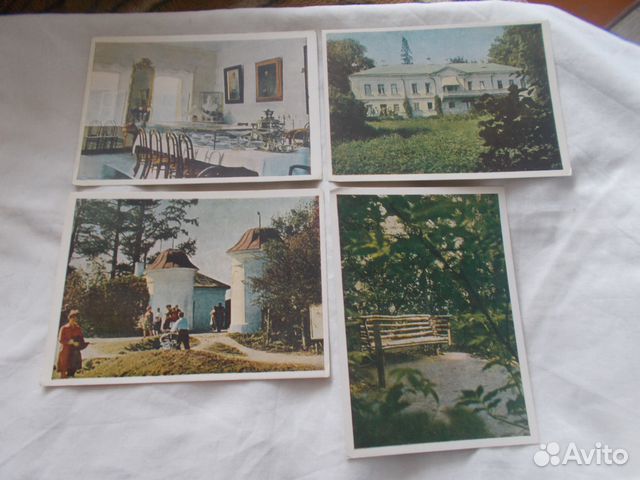 Ясная Поляна 1964 г. полный набор - 16 открыток