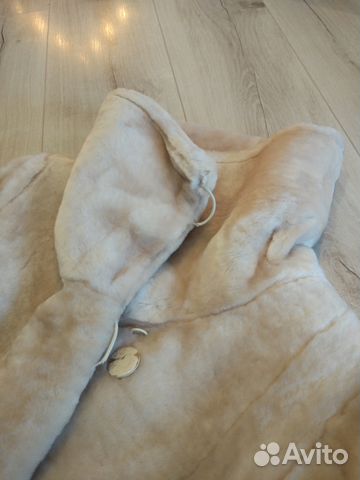 Шуба Elena furs, длинная, натуральный мутон Шуба Elena furs, длинная, натуральный мутон