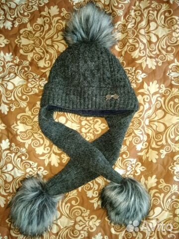 Шапка детская зимняя, размер 54-56 Шапка детская зимняя, размер 54-56