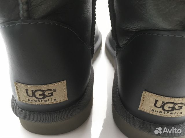 Угги Ugg натуральные графитного цвета новые Угги Ugg натуральные графитного цвета новые