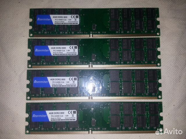 DDR2 4Gb PC2-6400 800MHz