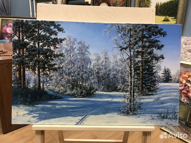 Картина маслом на холсте Картина маслом на холсте