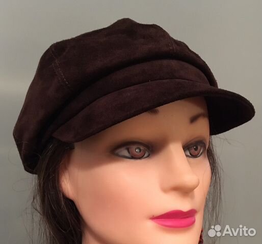 Кепка из натуральной замши Кепка из натуральной замши