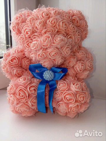 Мишки из роз