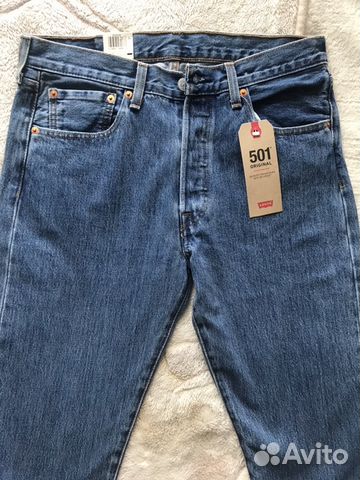 Джинсы Levi’s 501 из USA (р. 32/34)