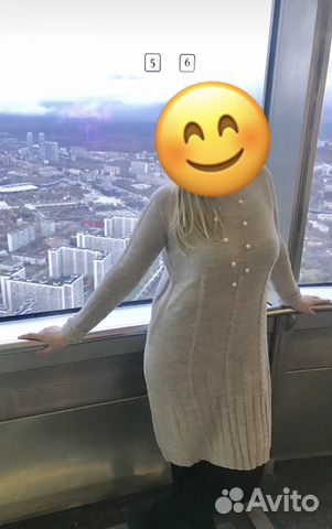 Вязаное платье Вязаное платье