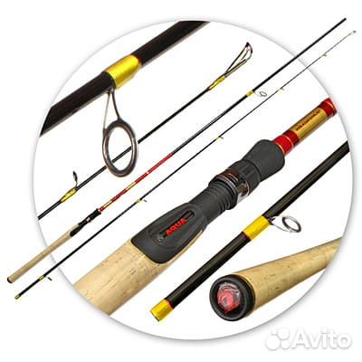 Спиннинг штекерный aqua RED fish PRO