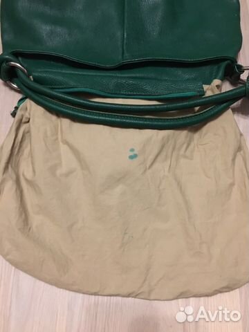 Кожаная сумка, Италия, б/у Кожаная сумка, Италия, б/у