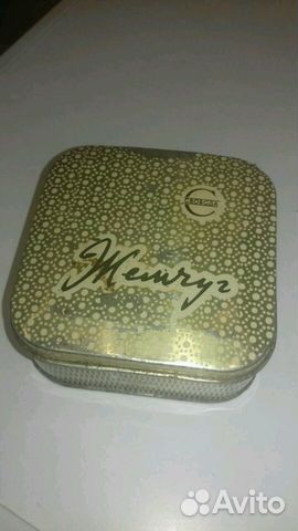 Банка зубной порошок СССР