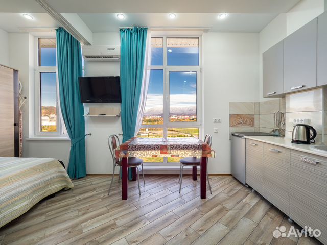 

Квартира-студия, 25 м², 2 кровати