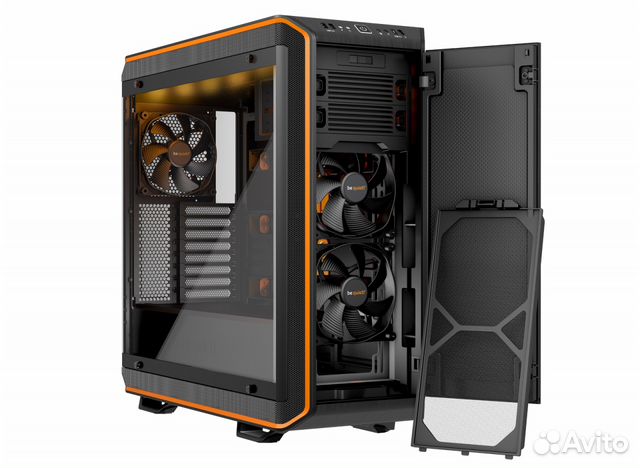 Be Quiet dark base 900 Pro rev.2 черно-оранжевый