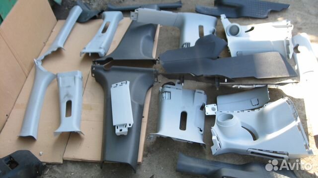 Обшивка салона пластик Хонда Пилот 2