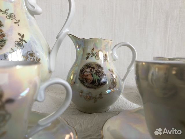 Кофейный сервиз «Мадонна» фирмы Kahla (made in GDR Кофейный сервиз «Мадонна» фирмы Kahla (made in GDR