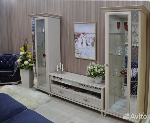 Гостиная новая в стиле современного прованса