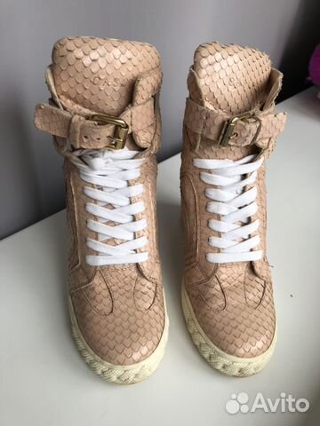 Кеды Casadei на танкетке