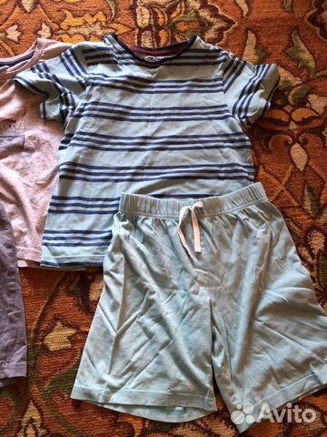 2 пижамы б/у 116-122 marks spencer