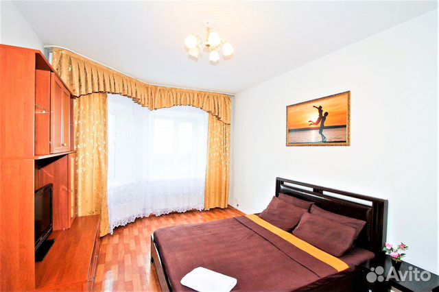 

1-к. квартира, 48 м², 2 кровати